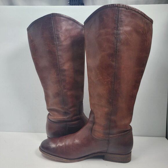 Frye Melissa Button 2 Women's Brown Boots 3475449 US Size 10B - Picture 6 of 16